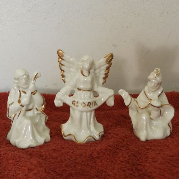 Vintage Town of Bethlehem Nativity Scene Ivory Set JC Penney 12 Pc - Picture 9 of 14